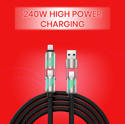 4 in 1 Multi USB Charging Cable(Buy 1 Get 1 Free)