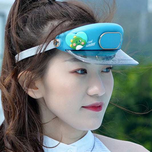 Portable Cooling Fan Hat