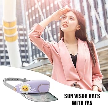 Portable Cooling Fan Hat
