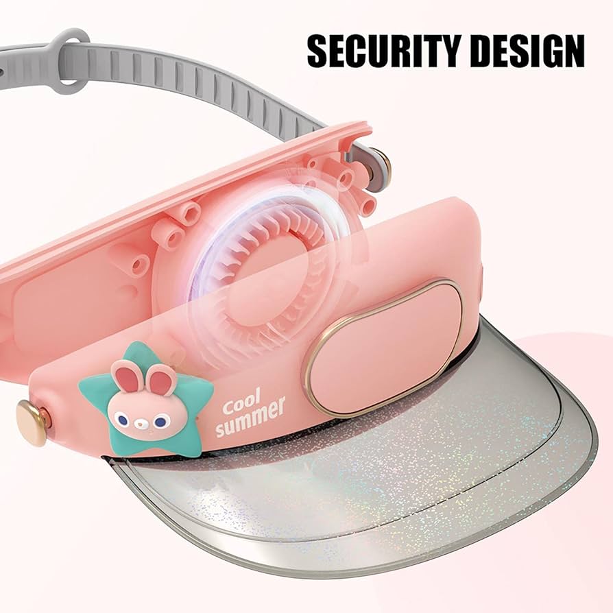 Portable Cooling Fan Hat