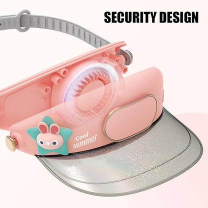 Portable Cooling Fan Hat