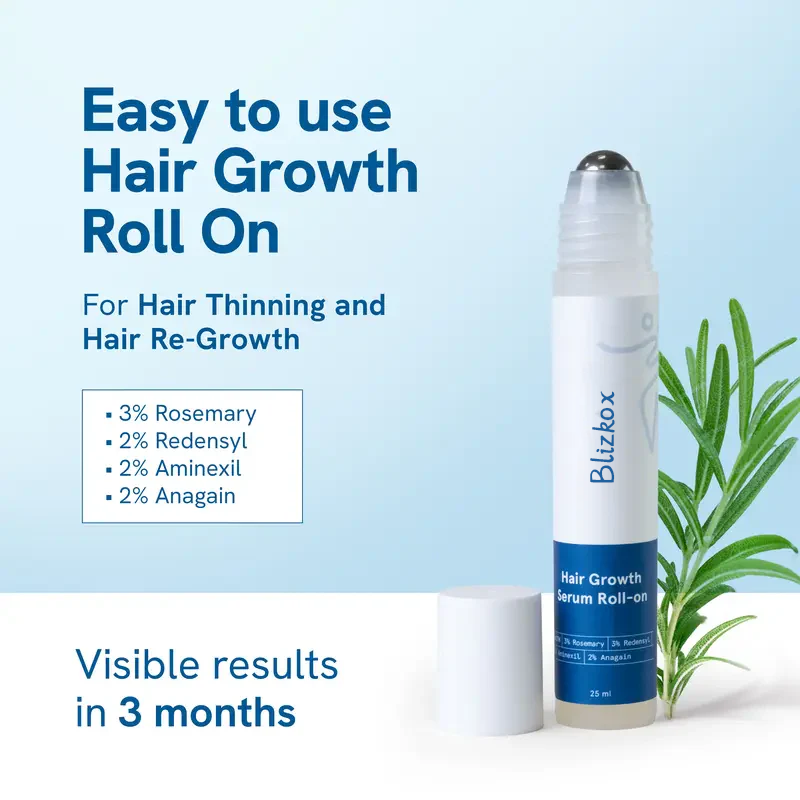 Hair Growth Roll - On Serum - See Results in 10 days!