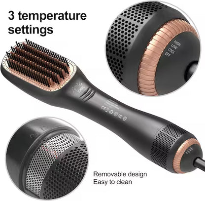 Joy 2 in 1 Ceramic Hair Dryer and Styling Brush